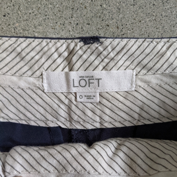 Ann Taylor Loft twill shorts - Picture 4 of 7